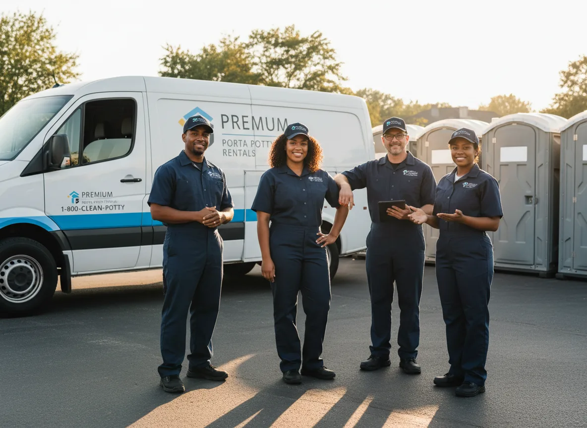 VIP Portable Toilets company in German Valley, IL